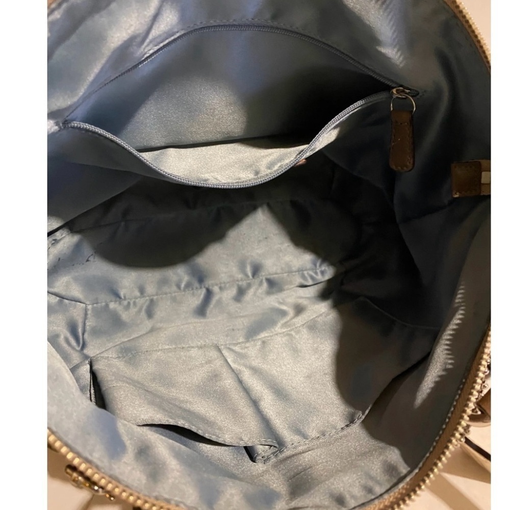 Coach vintage CC signature print nylon satchel handbag - Picture 9 of 11